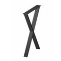 Ben X Table Pöydänjalka - Musta - 550 x 720 mm