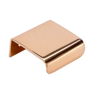 Lip Handle - Polished Copper - Beslag Design