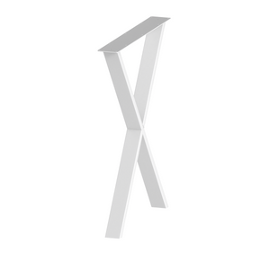 Ben X Table Leg - White - 550 x 720 mm